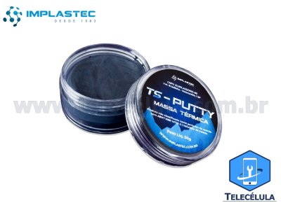 MASSA TRMICA PRETA TS-PUTTY ALTA PERFORMANCE IMPLASTEC 50 GRAMAS, DISPOSITIVOS APPLE
